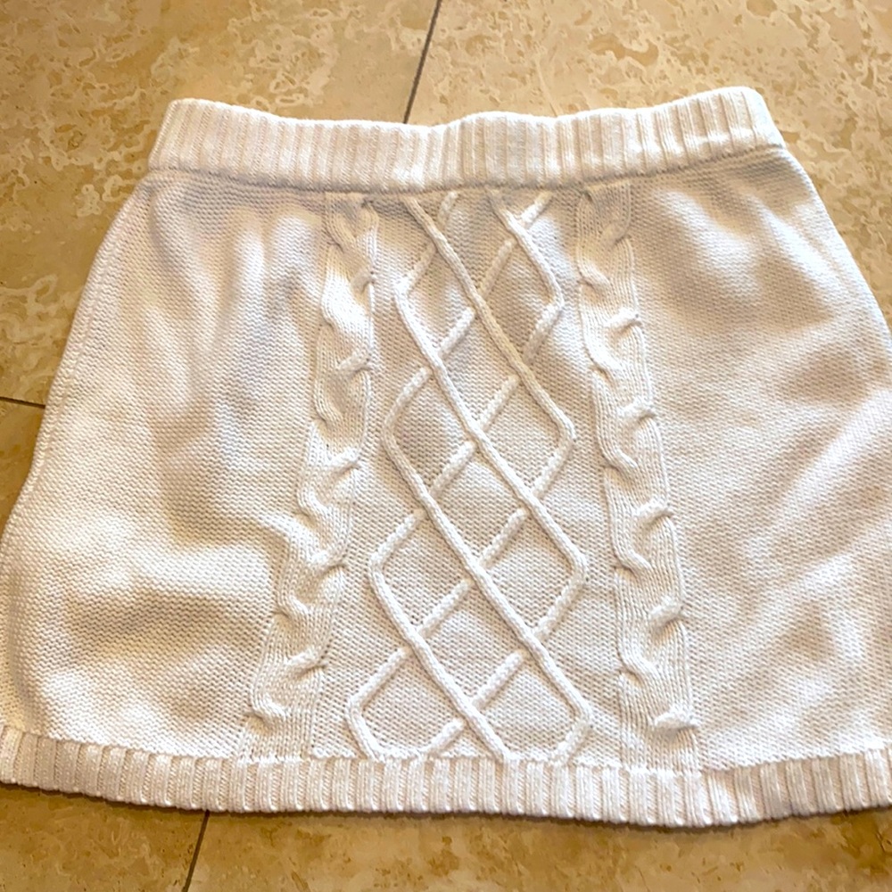 Cream sweater mini